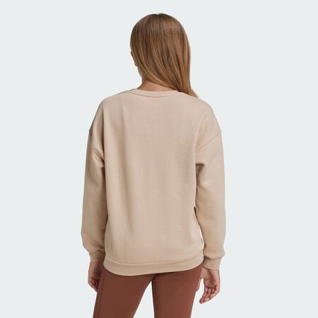 ADIDAS ORIGINALS Sweat-shirt ras-du-cou Boyfriend Magic Beige JUNIOR