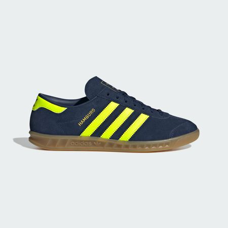 Hamburg Shoes : Night Indigo / Solar Yellow / Gold Metallic
