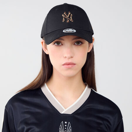 NEW ERA 9FORTY WOMEN NY LEO INFIL BLACK WOMEN
