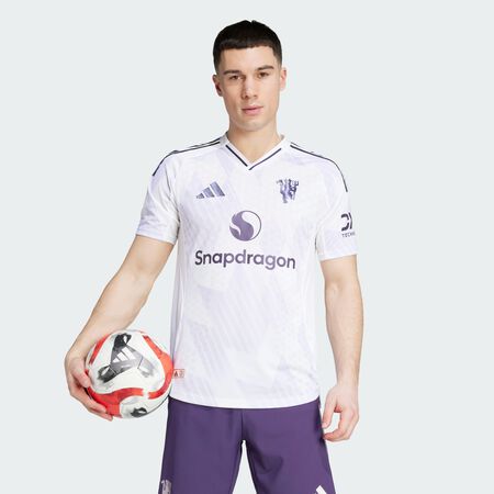ADIDAS PERFORMANCE Maillot authentique extérieur Manchester United 25/26 White HOMME