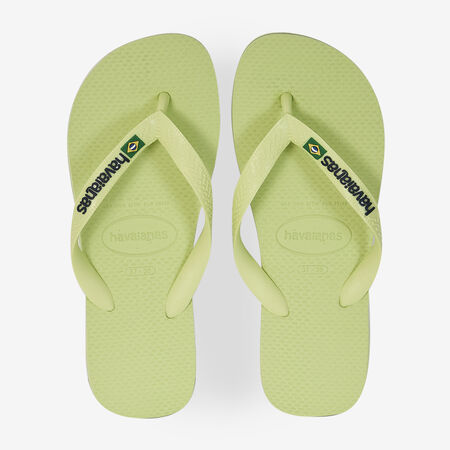 HAVAIANAS BRASIL LOGO GREEN WOMEN