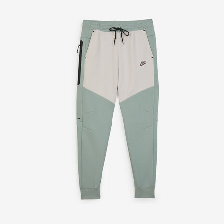 NIKE PANT JOGGER TECH FLEECE BLUE/BEIGE MEN