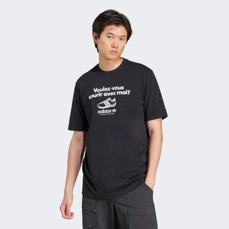 T-shirt graphique : Black