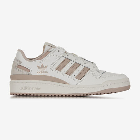 ADIDAS ORIGINALS forum FORUM LOW CL BLANC/BEIGE FEMME