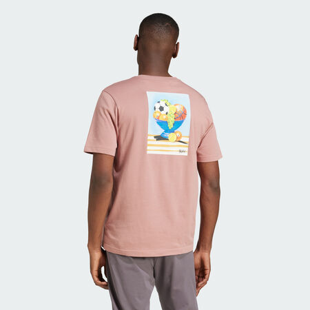 ADIDAS ORIGINALS T-shirt graphique Lounge Still Life Bowl Warm Clay HOMME