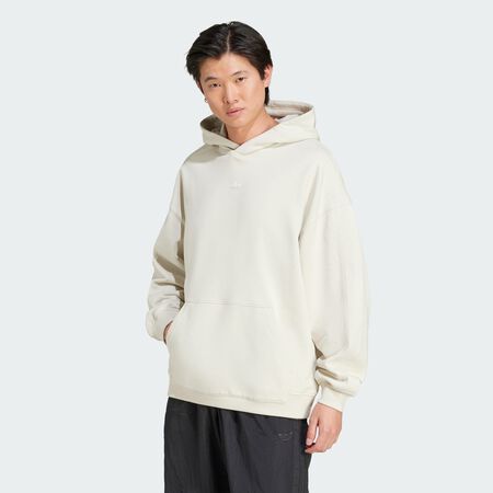 ADIDAS ORIGINALS HOODIE PREMIUM ESSENTIALS BEIGE HOMME