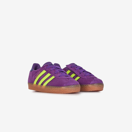 ADIDAS ORIGINALS gazelle GAZELLE VIOLET/JAUNE BÉBÉ