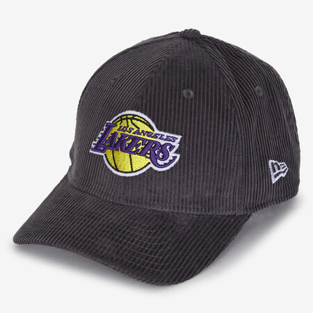 NEW ERA 9FORTY MC LAKERS CORD GREY MEN