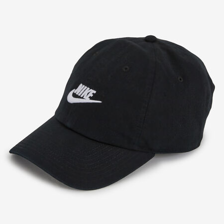 NIKE CLUB FUTURA CAP BLACK/WHITE MEN