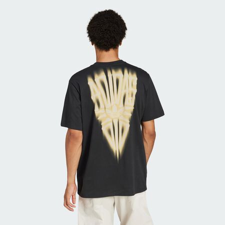 ADIDAS ORIGINALS T-shirt Skeleton Back Black HOMME