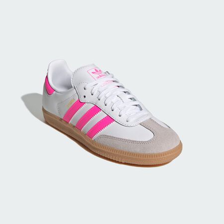 ADIDAS ORIGINALS samba SAMBA OG BLANC/ROSE JUNIOR