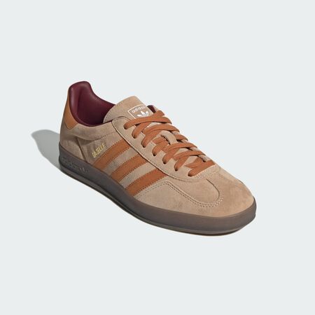ADIDAS ORIGINALS gazelle Gazelle Indoor Shoes Warm Sandstone / Craft Ochre / Shadow Red MEN