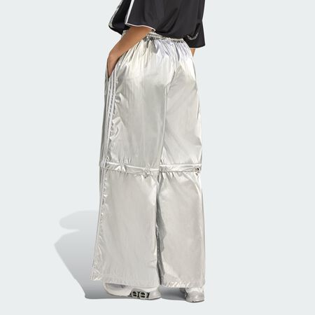 ADIDAS ORIGINALS Pantalon de survêtement Adilenium Season 4 Teamgeist Oversized Silver Silver Metallic FEMME