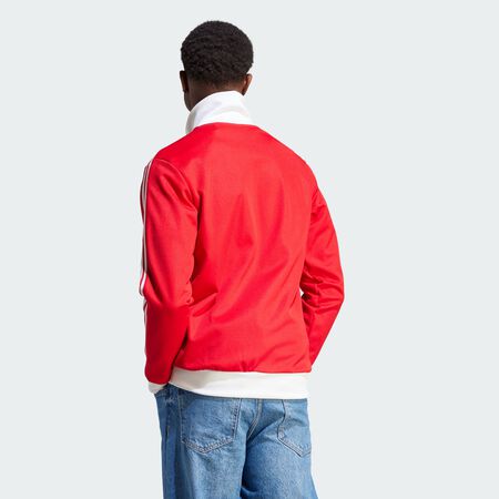 ADIDAS ORIGINALS Veste de survêtement Adicolor Classique Better Scarlet / White HOMME