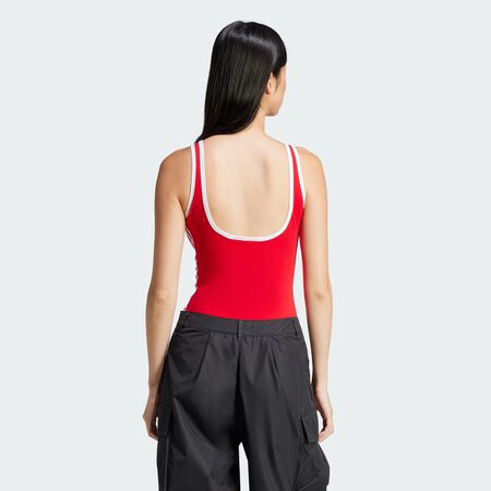 ADIDAS ORIGINALS Adicolor 3-Stripes Bodysuit Better Scarlet WOMEN