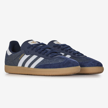 ADIDAS ORIGINALS samba SAMBA OG DENIM NAVY BLUE/WHITE MEN