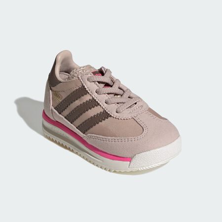 ADIDAS ORIGINALS sl 72 SL 72 RS Elastic Laces Shoes Kids Wonder Taupe / Earth Strata / Lucid Pink BABIES