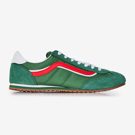 VANS SUPER LOWPRO GREEN/RED MEN