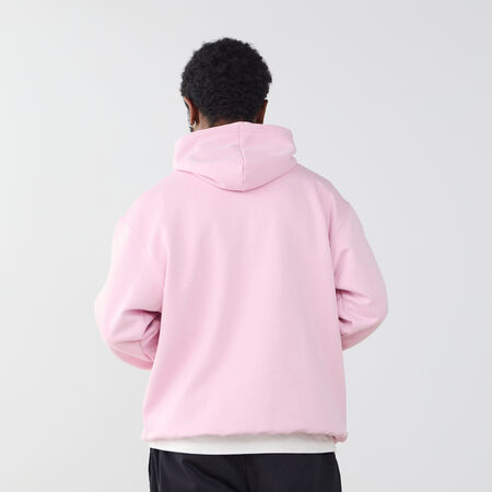 NEW BALANCE HOODIE EMBRO LOGO BOSTON 06 PINK/RED MEN