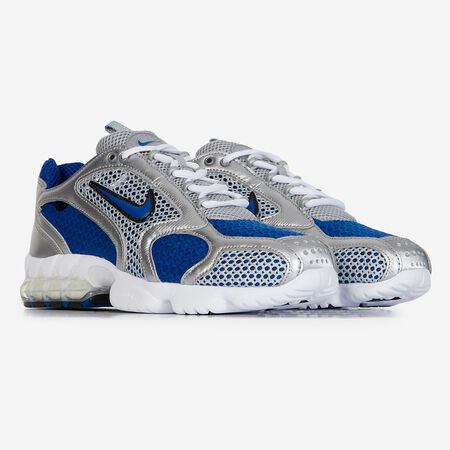NIKE AIR ZOOM SPIRIDON CAGE 2 BLEU/ARGENT HOMME