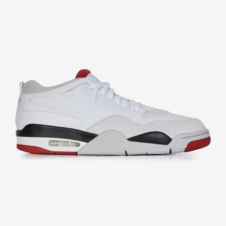 AIR JORDAN 4 RM : WHITE/RED