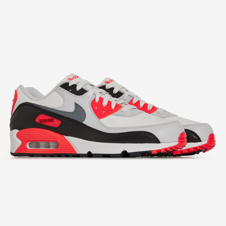 NIKE air max AIR MAX 90 GORE-TEX BLANC/ROUGE HOMME
