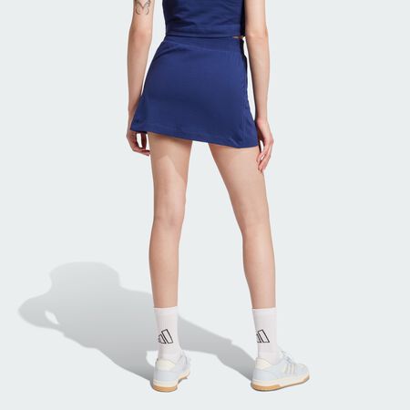 ADIDAS SPORTSWEAR Jupe-short coton Essentials Color-Pop Dark Blue FEMME