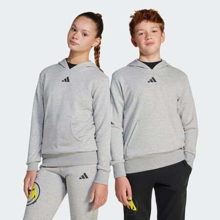 ADIDAS SPORTSWEAR Sweat-shirt à capuche adidas x Smileyworld Enfants Medium Grey Heather / Bright Yellow JUNIOR