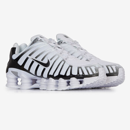 NIKE shox SHOX TL BLANC/NOIR HOMME