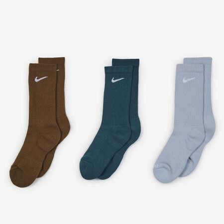NIKE CHAUSSETTES X3 CREW SOLID COLOR ASSORTI BLUE/NAVY BLUE MEN