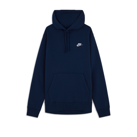 HOODIE CLUB SMALL LOGO : MARINE
