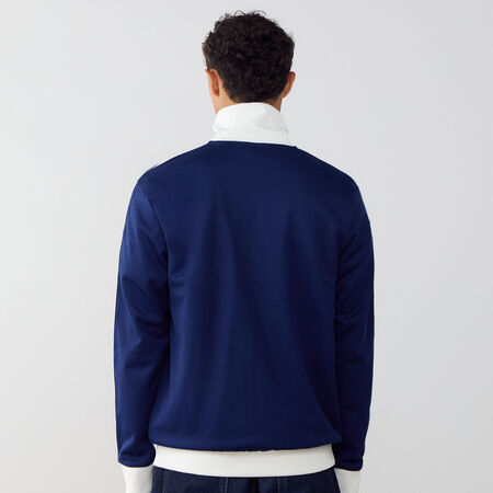 ADIDAS ORIGINALS JACKET FZ ADICOLOR CLASSICS NAVY BLUE/WHITE MEN
