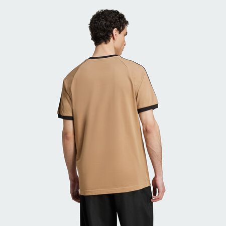 ADIDAS ORIGINALS T-shirt 3 bandes Adicolor Classics Beige / Black HOMME
