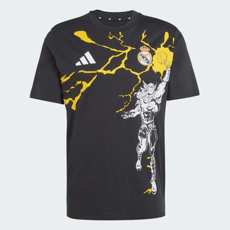 ADIDAS PERFORMANCE adidas Real Madrid Avengers T-Shirt Black MEN