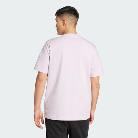 ADIDAS SPORTSWEAR Lounge Slides Graphic Pocket Tee Ice Lavender MEN