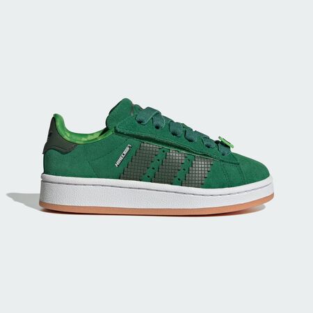 ADIDAS ORIGINALS campus Chaussure Campus 00s Confort Closure lacets élastiques X Minecraft Enfants Green / Core Black / Gum BÉBÉ