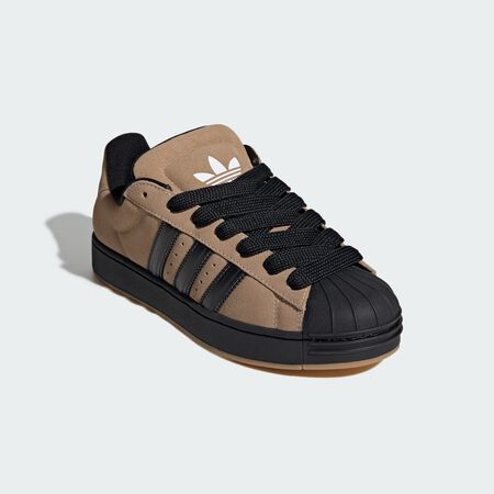 ADIDAS ORIGINALS SUPERSTAR ST shoes Cardboard / Core Black / Gum UNISEX