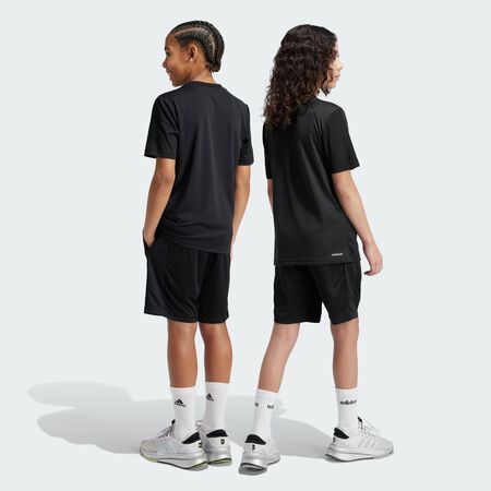 ADIDAS PERFORMANCE Short à logo coupe standard Train Essentials Enfants Black / White JUNIOR