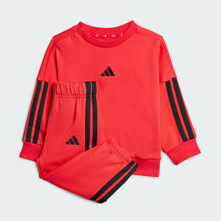 ADIDAS SPORTSWEAR Essentials Joggers Set Kids Pure Ruby / Black TODDLERS