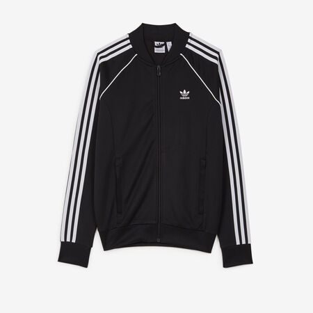 ADIDAS ORIGINALS JACKET FZ SUPERSTAR TRACKTOP BLACK/WHITE WOMEN