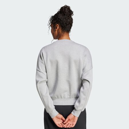 ADIDAS ORIGINALS Sweat-shirt adidas Z.N.E. Medium Grey Heather FEMME
