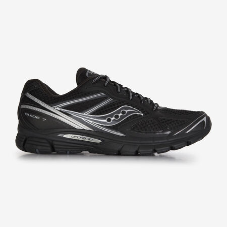 SAUCONY GUIDE 7 BLACK/SILVER MEN