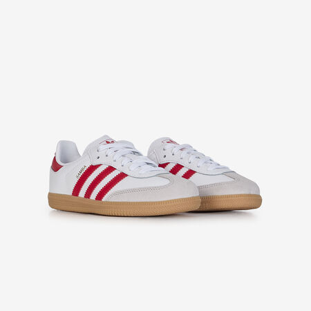 ADIDAS ORIGINALS samba SAMBA OG WHITE/RED TODDLERS