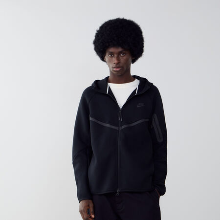 NIKE JACKET TECH FLEECE FZ NOIR HOMME