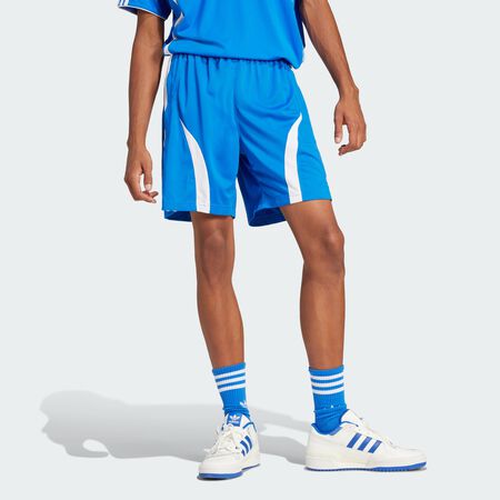 ADIDAS ORIGINALS Short Teamgeist Adicolor Blue / White HOMME