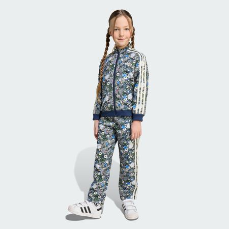 ADIDAS ORIGINALS Survêtement adidas Originals x Liberty London Firebird Enfants Night Indigo / Multicolor CADET