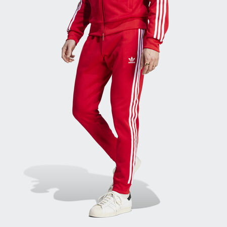 Pantalon de survêtement Adicolor Classics SST : Better Scarlet / White