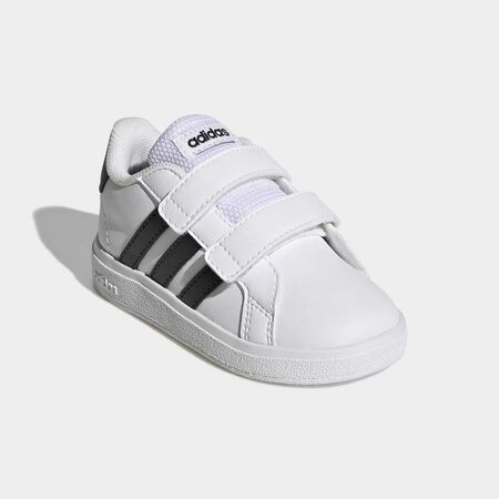 ADIDAS SPORTSWEAR Chaussure à scratch Grand Court Lifestyle Cloud White / Core Black / Core Black BÉBÉ