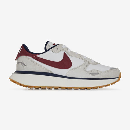 NIKE PHOENIX WAFFLE BEIGE/BORDEAUX WOMEN
