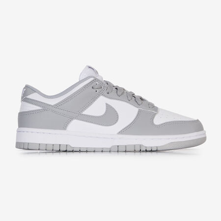 NIKE dunk DUNK LOW WHITE/GREY WOMEN